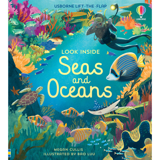 Lift-the-flap: Look Inside Seas and Oceans